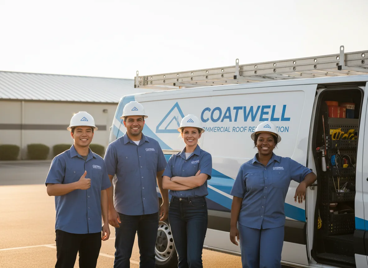 Commercial roof coating company in Basehor, KS